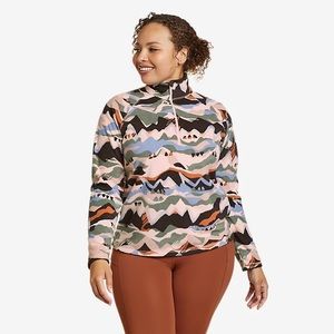 Women's Quest Fleece 1/4-Zip - Printed 2X